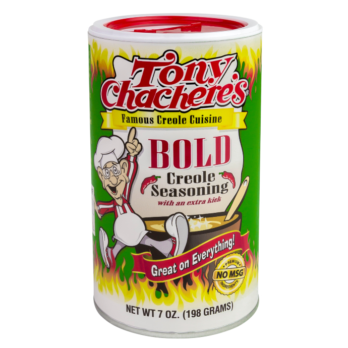 Tony Chacheres Seasoning, Creole, Bold - 7 oz