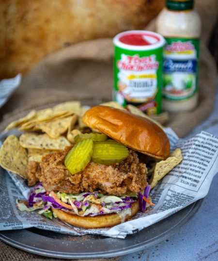 Cajun Fried Chicken Sandwich