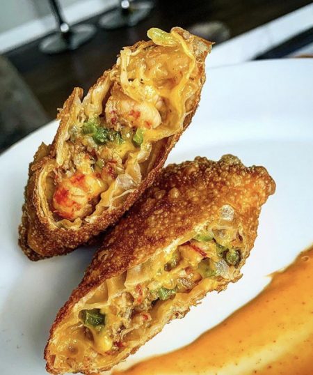 Crawfish Egg Rolls