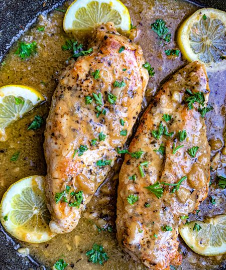 Honey-Glazed Cajun Lemon Chicken