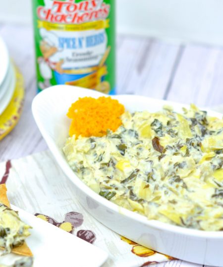 Slow Cooker Cajun Spinach and Artichoke Dip