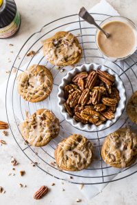 Brown Sugar Praline Cookies with Praline Cinnamon Glaze 2