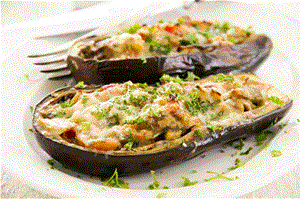 Eggplant Pirogues