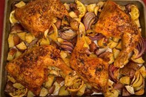 Kickin’ Sheet Pan Chicken