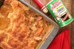 Easy Creole Turkey Pot Pie