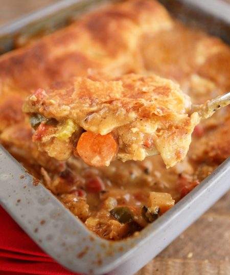 Easy Creole Turkey Pot Pie