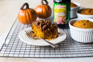 Mini Pumpkin Praline Upside Down Cakes