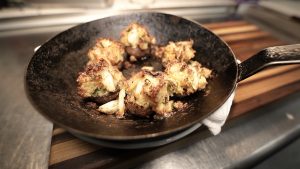 Seafood Stuffed Mushrooms