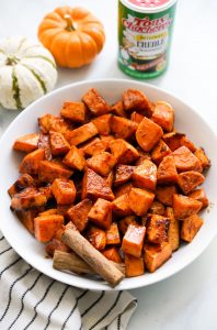 Spicy Roasted Sweet Potatoes