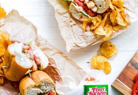 Grilled Shrimp Po' Boys