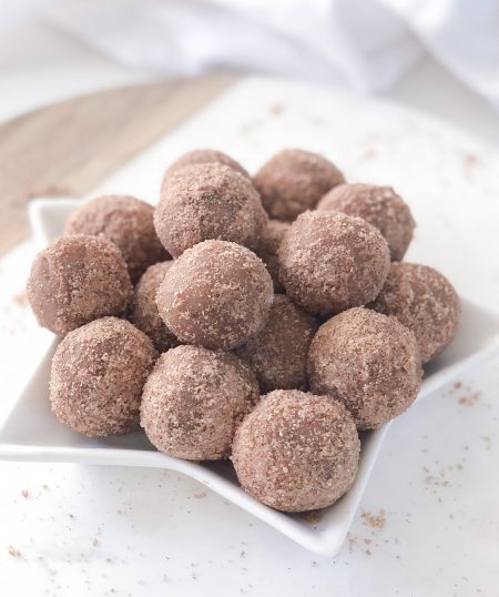 Cinnamon Donut Bliss Balls