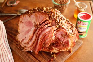 Creole Pecan Glazed Ham