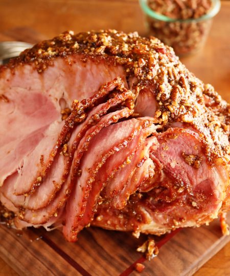 Creole Pecan Glazed Ham