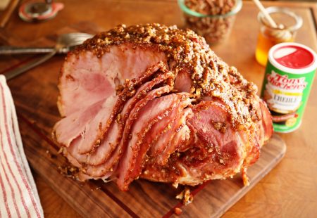 Creole Pecan Glazed Ham