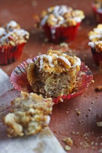 Cinnamon Roll Bread Pudding Cupcakes