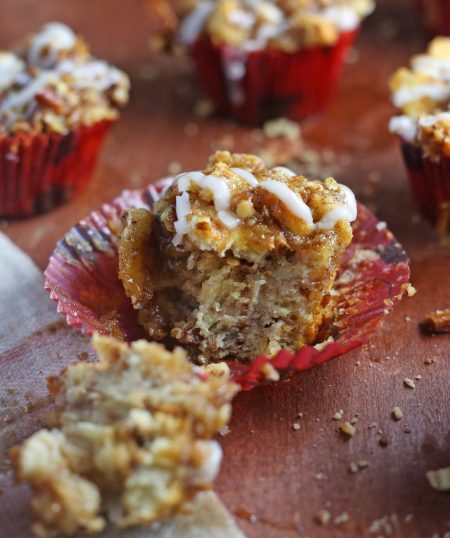 Cinnamon Roll Bread Pudding Cups