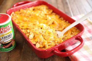 Cheesy Chicken & Rice Bake