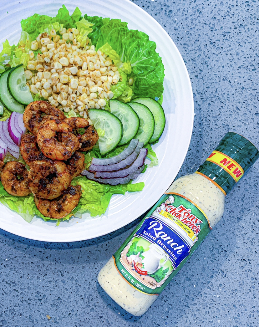 Blackened Shrimp Salad