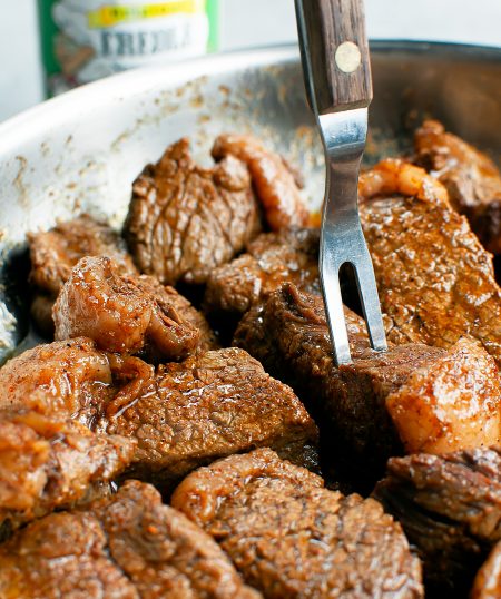 Cajun Butter Steak Bites