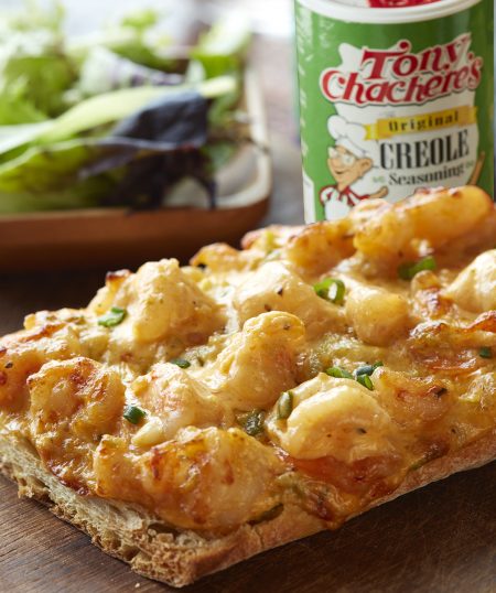 Cheesy Baked Shrimp Sandwiches