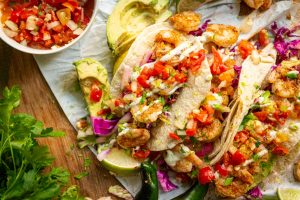 Cajun Grilled Shrimp Tacos