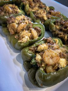 Cajun Seafood Stuffed Peppers