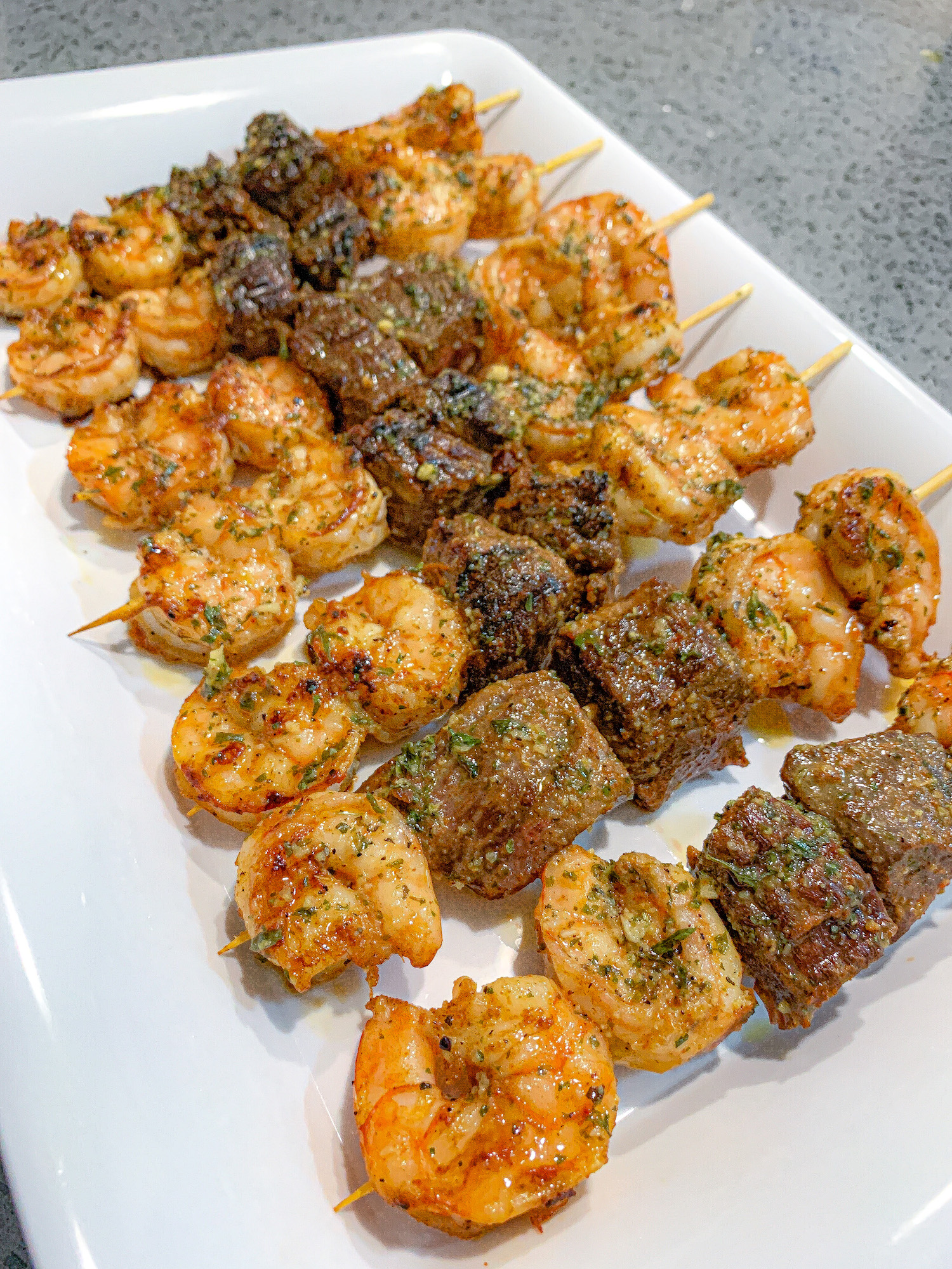 Garlic Butter Grilled Shrimp - Cumber's Corner