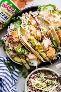 Crispy Cajun Fish Tacos