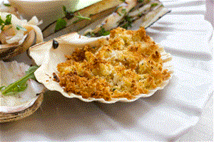 Crab Meat Au Gratin