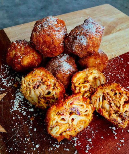 Jalapeño Popper Fried Mac N Cheese Balls