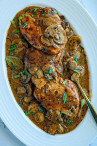 Cajun Mushroom Chicken