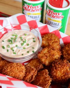 Fried Pickles with Cajun Aioli