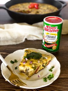 Creole Sausage Breakfast Frittata