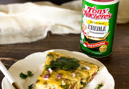 Creole Sausage Breakfast Frittata