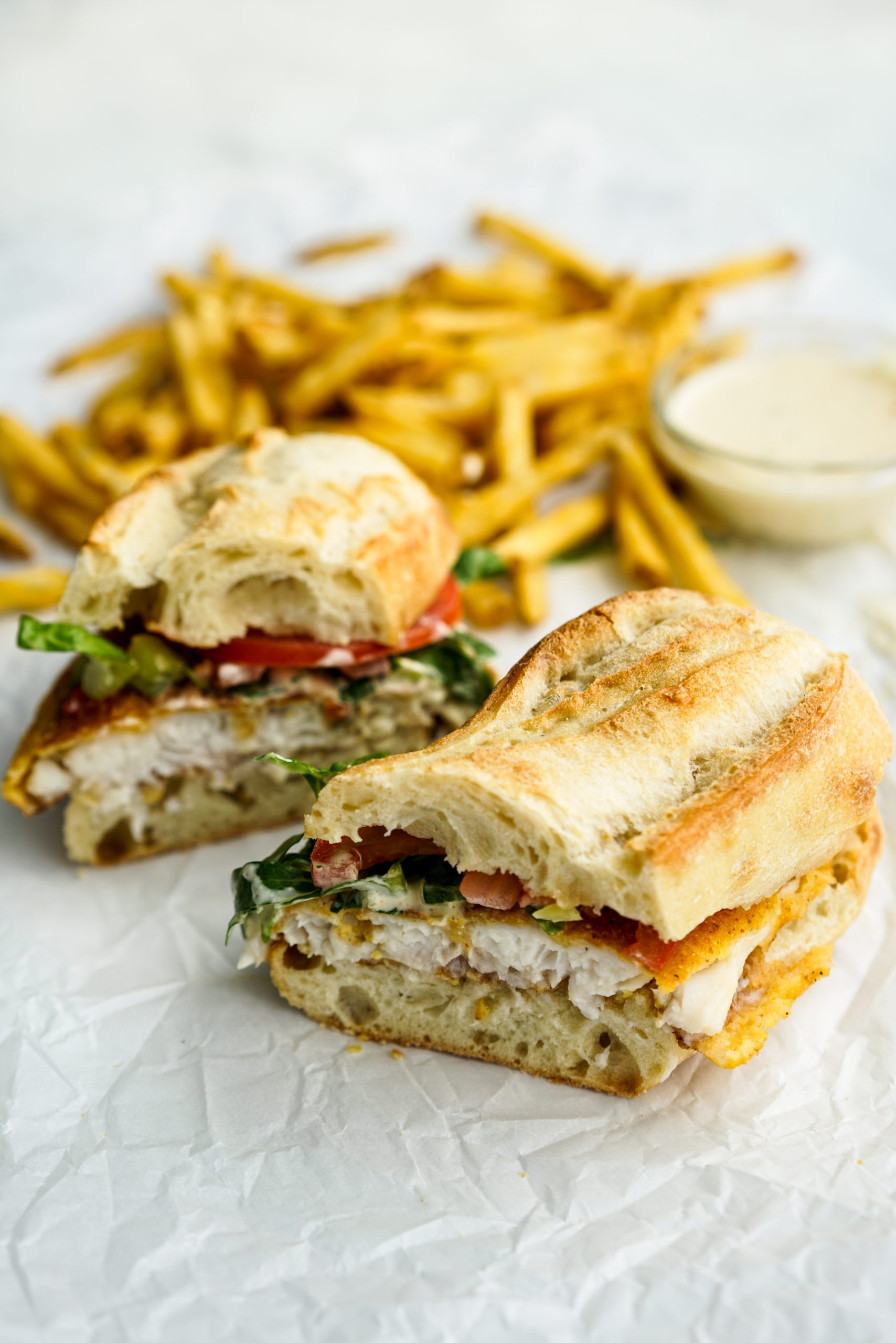 Fried Catfish Po' Boy 2