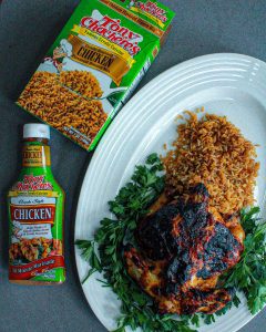 Cornish Hen & Creole Rice