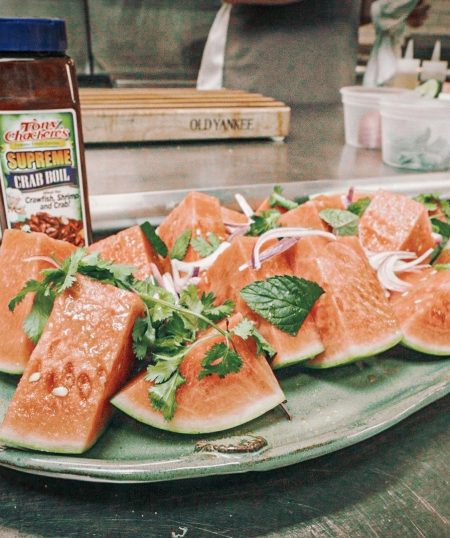 Sweet Heat Watermelon Salad