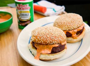 Smoked Tony Burgers with Remoulade