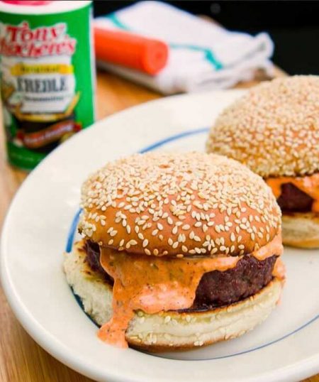 Smoked Tony Burger with Remoulade