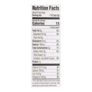 Alfredo Nutrition Information