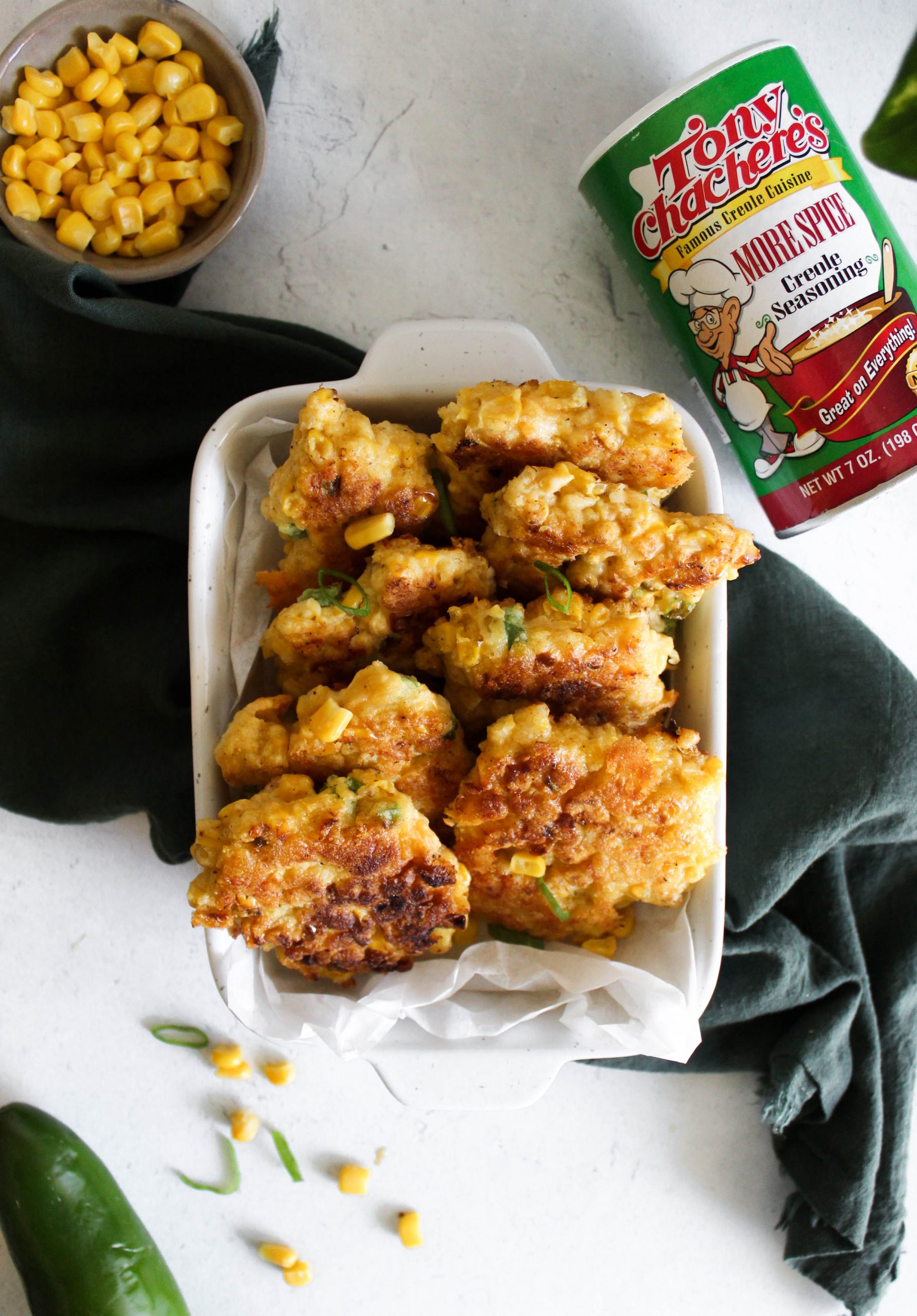 Jalapeño Corn Fritters