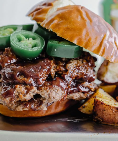 Not So Sloppy Joe BBQ Burgers