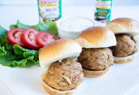 Cajun Crab Cake Sliders