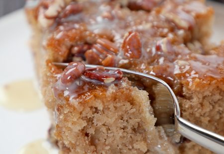 Praline Poke Cake