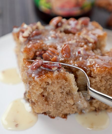 Praline Poke Cake