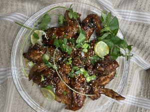 Cajun Crispy Honey Soy Wings