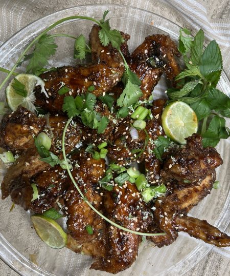 Cajun Crispy Honey Soy Wings