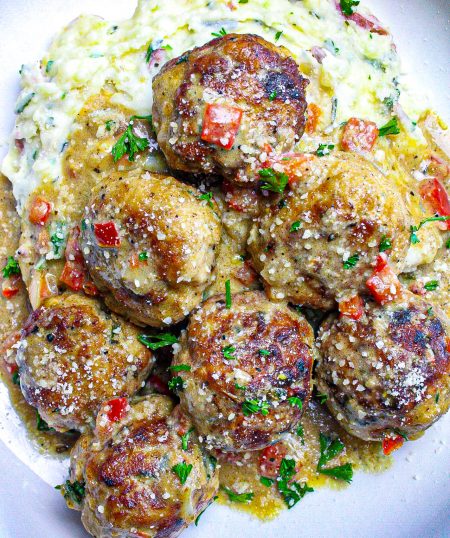 Creole Chicken & Pork Balls