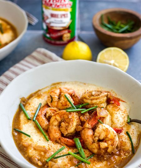 Creole BBQ Shrimp & Grits