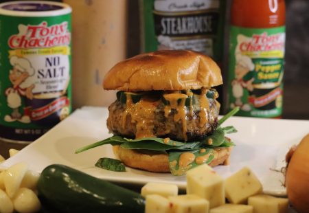 Pepper Jack Turkey Burger